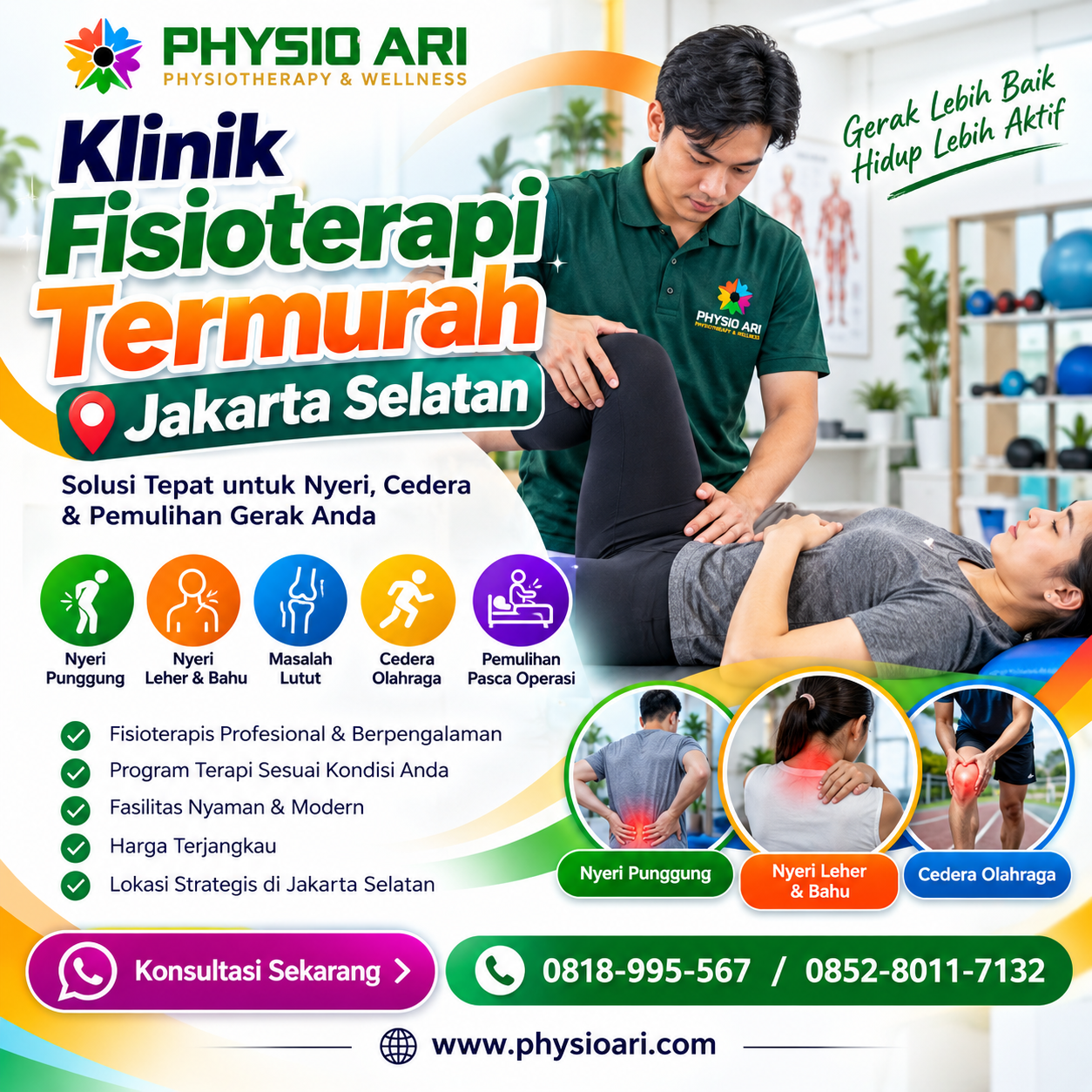 Klinik Fisioterapi Termurah Jakarta Selatan