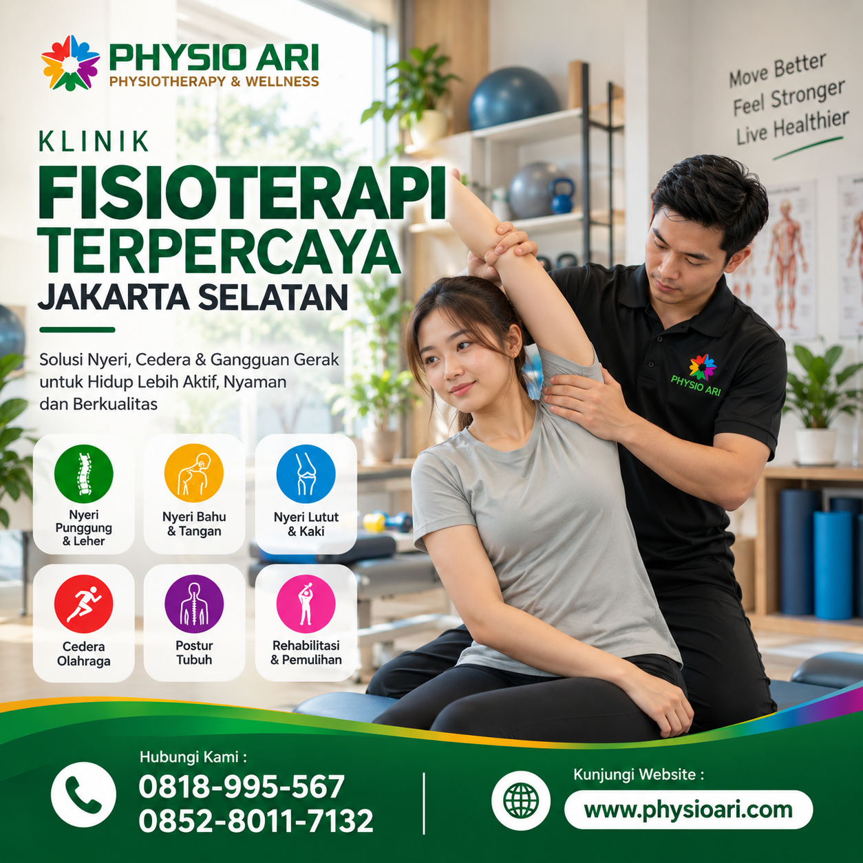 Klinik Fisioterapi Terpercaya Jakarta Selatan