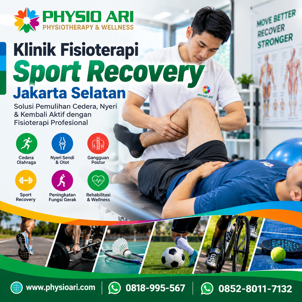 Klinik Fisioterapi Sport Recovery Jakarta Selatan